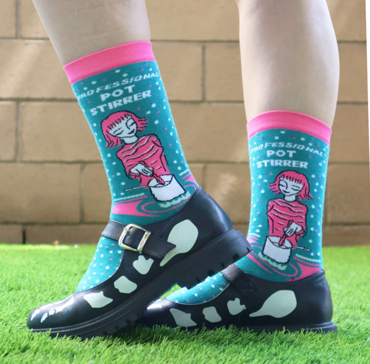 GROOVY THINGS Brand Ladies PROFESSIONAL POT STIRRER Socks - Novelty Socks And Slippers