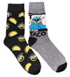 SESAME STREET Men’s 2 Pair Of Socks COOKIE MONSTER & OSCAR ‘T IS FOR TACOS’