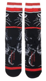 DR. SEUSS Men’s CAT IN THE HAT 360 Socks BIOWORLD BRAND - Novelty Socks And Slippers