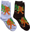 FOOZYS BRAND Ladies 2 Pair Of BIG FOOT SASQUATCH Socks - Novelty Socks for Less