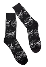 NASA Men’s Socks BIOWORLD Brand ALDRIN FAMILY FOUNDATION - Novelty Socks And Slippers