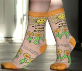 GROOVY THINGS CO. Brand Ladies MAKE TODAY YOUR BITCH Socks - Novelty Socks And Slippers