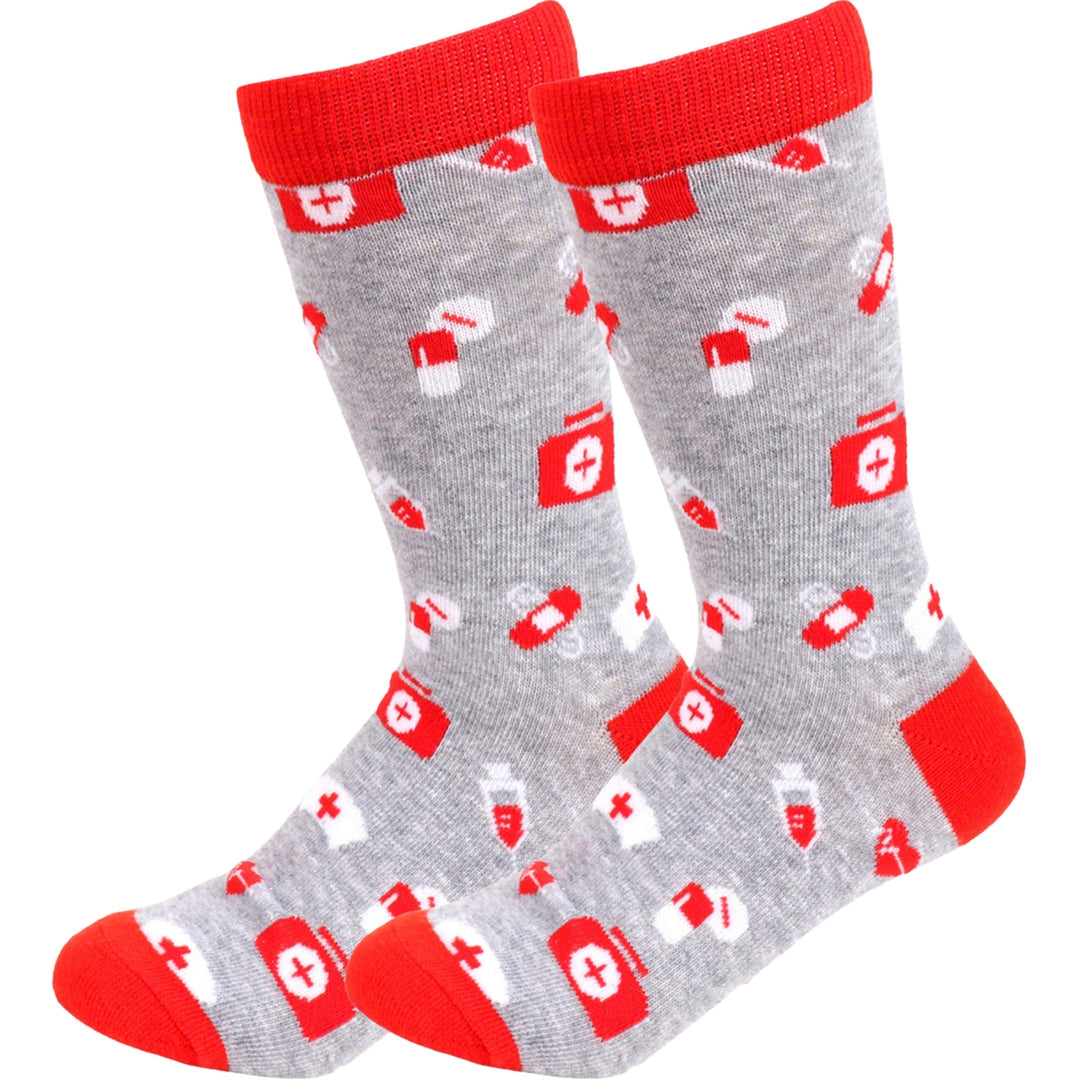 NURSE DOCTOR EMT MEDICAL HEALTHCARE Ladies Socks PARQUET Brand