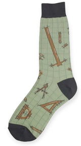 FOOT TRAFFIC Brand Men’s ARCHITECT Socks - Novelty Socks And Slippers