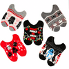 STAR WARS Ladies CHRISTMAS 5 Pair Of No Show Socks R2-D2, DARTH VADER - Novelty Socks And Slippers