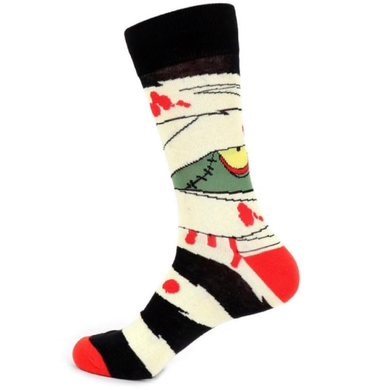 Halloween Men's Crew Socks Parquet Brand (CHOOSE FROM 15+ STYLES)