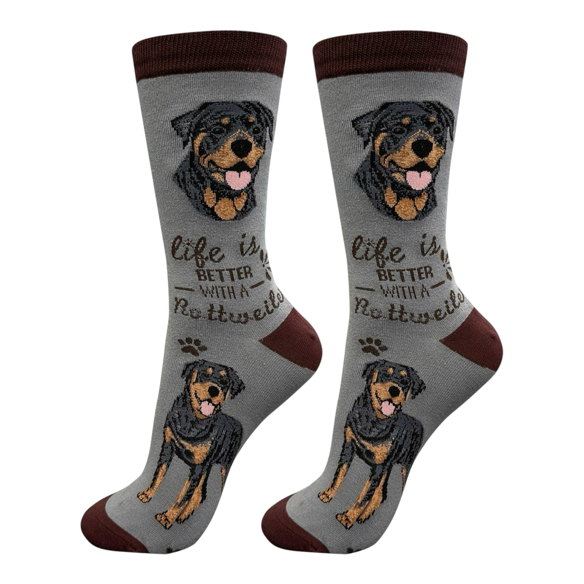 ROTTWEILER Dog Adult Unisex Socks By E&S Pets Choose Style