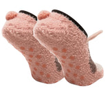 CUTE LLAMA Ladies Non Slip Fuzzy Slippers Oooh Yeah Brand - Novelty Socks And Slippers