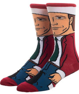 NATIONAL LAMPOON'S CHRISTMAS VACATION MEN’S CLARK GRISWOLD 360 SOCKS BIOWORLD BRAND - Novelty Socks And Slippers