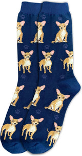 TAN CHIHUAHUA Dog Adult Unisex Socks By E&S Pets Choose Style