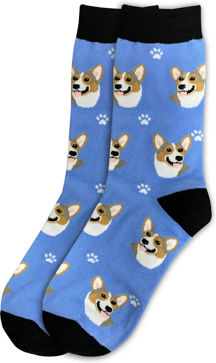 WELSH CORGI Dog Adult Unisex Socks By E&S Pets Choose Style