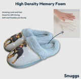 SNUGGS Memory Foam ROTTWEILER Dog Non Slip Slippers By E&S Pets (Choose Size) - Novelty Socks And Slippers