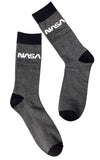 NASA Men's NATIONAL AERONAUTICS & SPACE ADMINISTRATION Socks - Novelty Socks And Slippers
