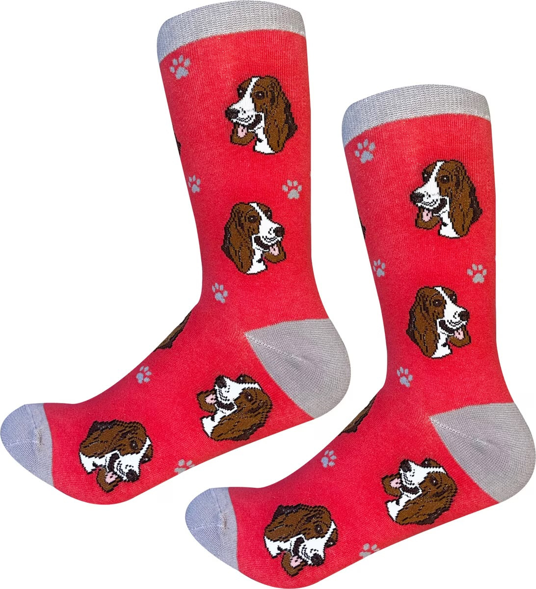 BASSET HOUND Dog Adult Unisex Socks By E&S Pets Choose Style