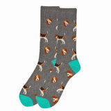 BEAGLE DOG Men's Socks Parquet Brand (Choose Color)