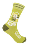 CAMPING WITHOUT BEER IS JUST SITTING IN THE WOODS Adult Unisex Socks FUNATIC Brand - Novelty Socks And Slippers