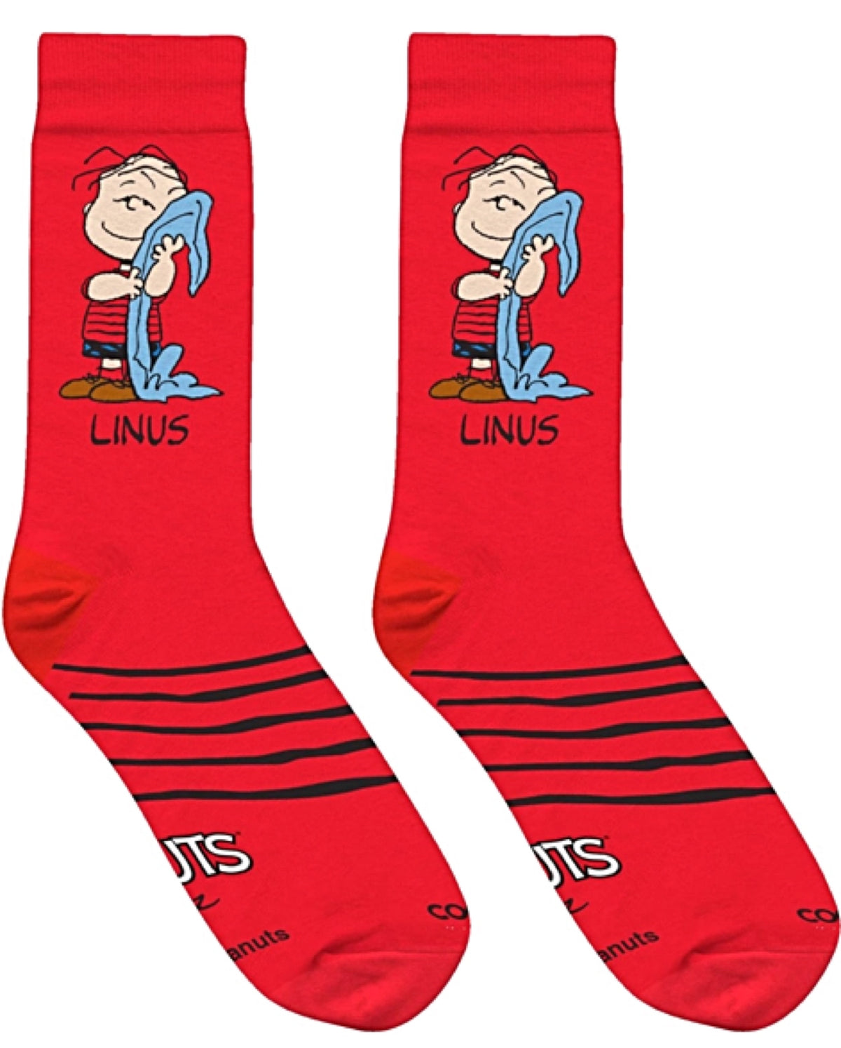 PEANUTS Unisex LINUS & HIS BLANKET Socks COOL SOCKS Brand - Novelty Socks for Less