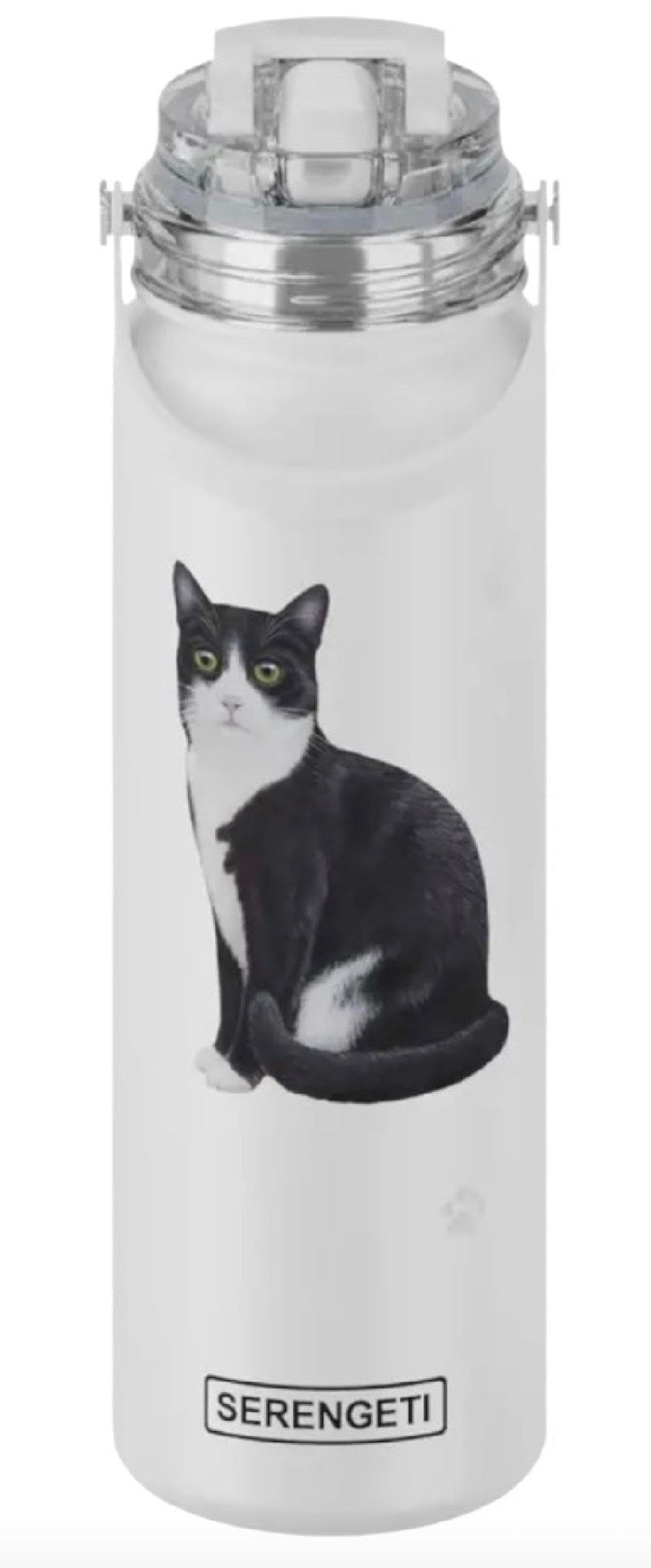 Dog & Cat Stainless Steel 24 Oz. Water Bottle By E&S Pets (Choose Breed) - Novelty Socks And Slippers