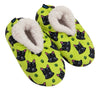 BLACK CAT Ladies Non-Slip Slippers COMFIES BRAND By E&S Pets