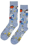 PEANUTS GANG MEN’S SOCKS CHARLIE BROWN, FRANKLIN, LUCY, SALLY, LINUS, PIG-PEN - Novelty Socks for Less
