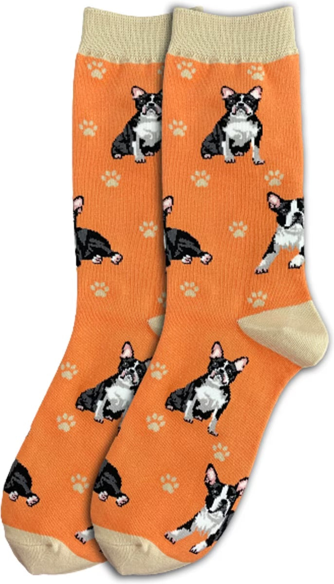BOSTON TERRIER Dog Adult Unisex Socks By E&S Pets Choose Style