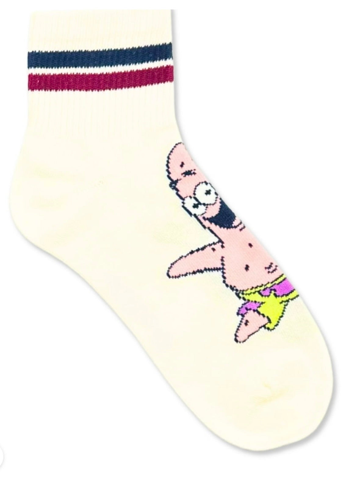 SPONGEBOB SQUAREPANTS Ladies 2 Pair Crew Socks Nickelodeon