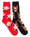 SOUTH PARK Men’s 2 Pair Of CHRISTMAS Socks KENNY McCORMICK,