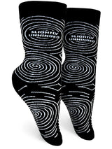 SLIGHTLY UNHINGED Ladies Socks GROOVY THINGS Brand - Novelty Socks And Slippers
