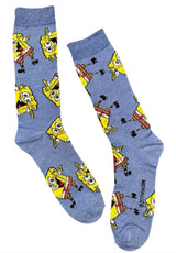 SPONGEBOB SQUAREPANTS Men's Socks Nickelodeon Choose From 40+ Styles