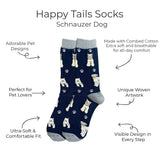 SCHNAUZER Dog Adult Unisex Socks By E&S Pets Choose Style
