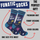 DON’T BE A DICK Adult Unisex Socks FUNATIC Brand - Novelty Socks And Slippers