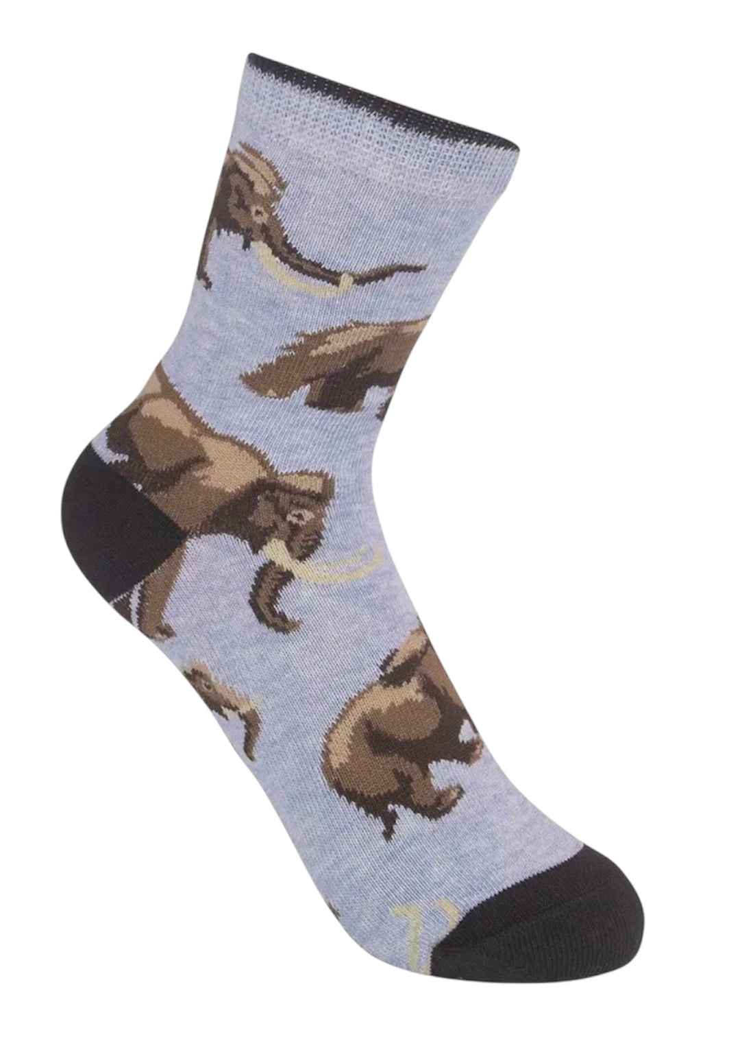 WOOLLY MAMMOTH Unisex Kids Socks FUNATIC Brand - Novelty Socks And Slippers
