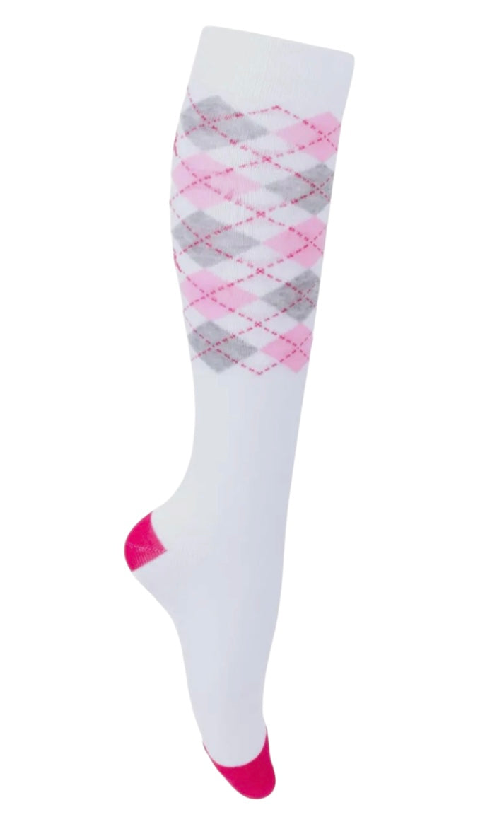 PARQUET Brand Ladies BREAST CANCER Awareness Knee High Socks - Novelty Socks And Slippers