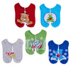 CARE BEARS Ladies CHRISTMAS 5 Pair Of No Show Socks ‘BEARY MERRY’ - Novelty Socks And Slippers
