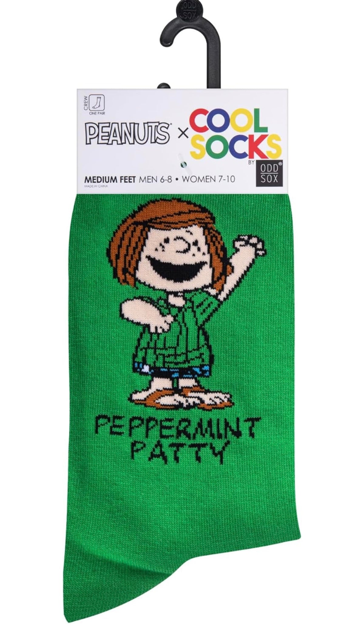 PEANUTS Unisex PEPPERMINT PATTY Socks COOL SOCKS Brand - Novelty Socks And Slippers