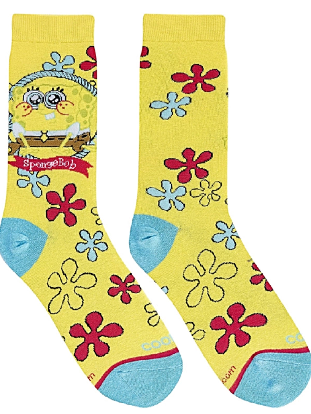 COOL SOCKS BRAND Ladies SPONGEBOB SQUAREPANTS Socks 'BABY BOB' - Novelty Socks for Less