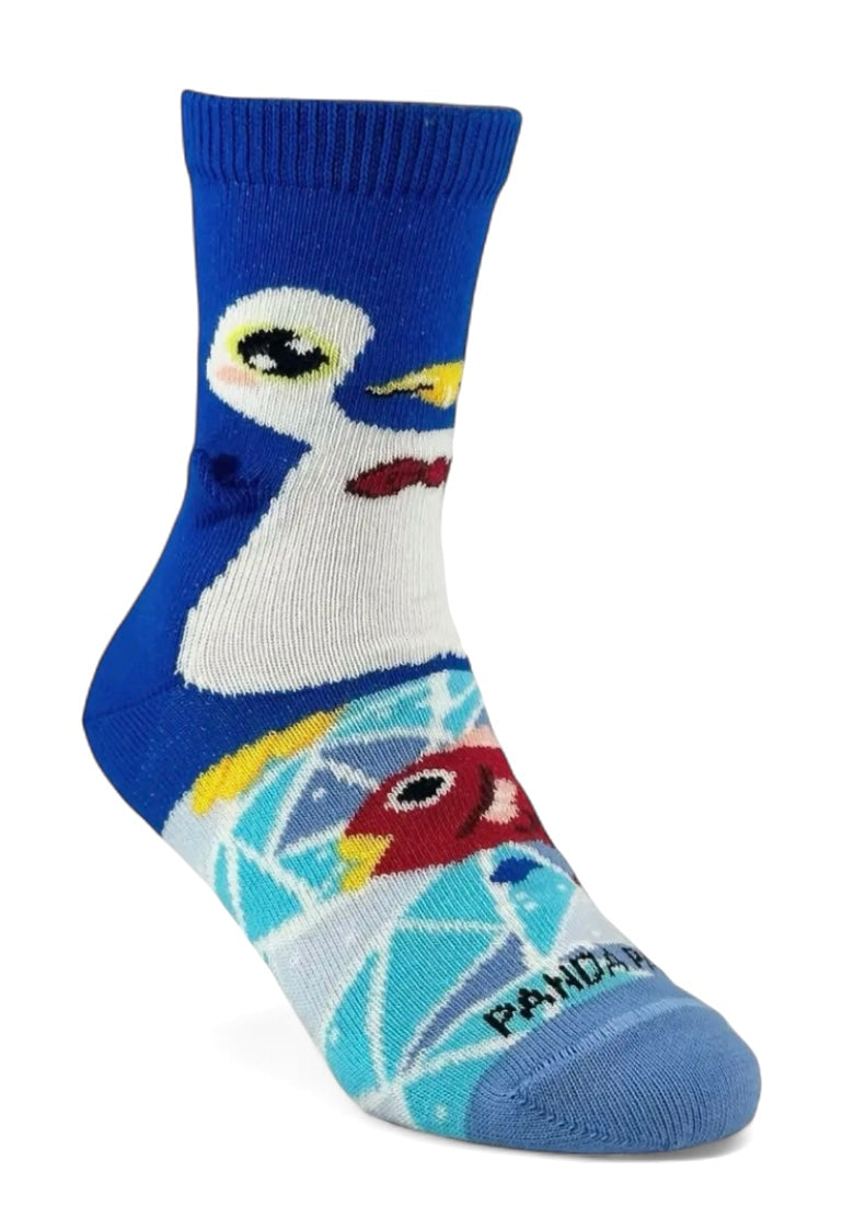 CUTE PENGUIN Kids Unisex Socks (Choose Size) Sock Panda Brand - Novelty Socks And Slippers