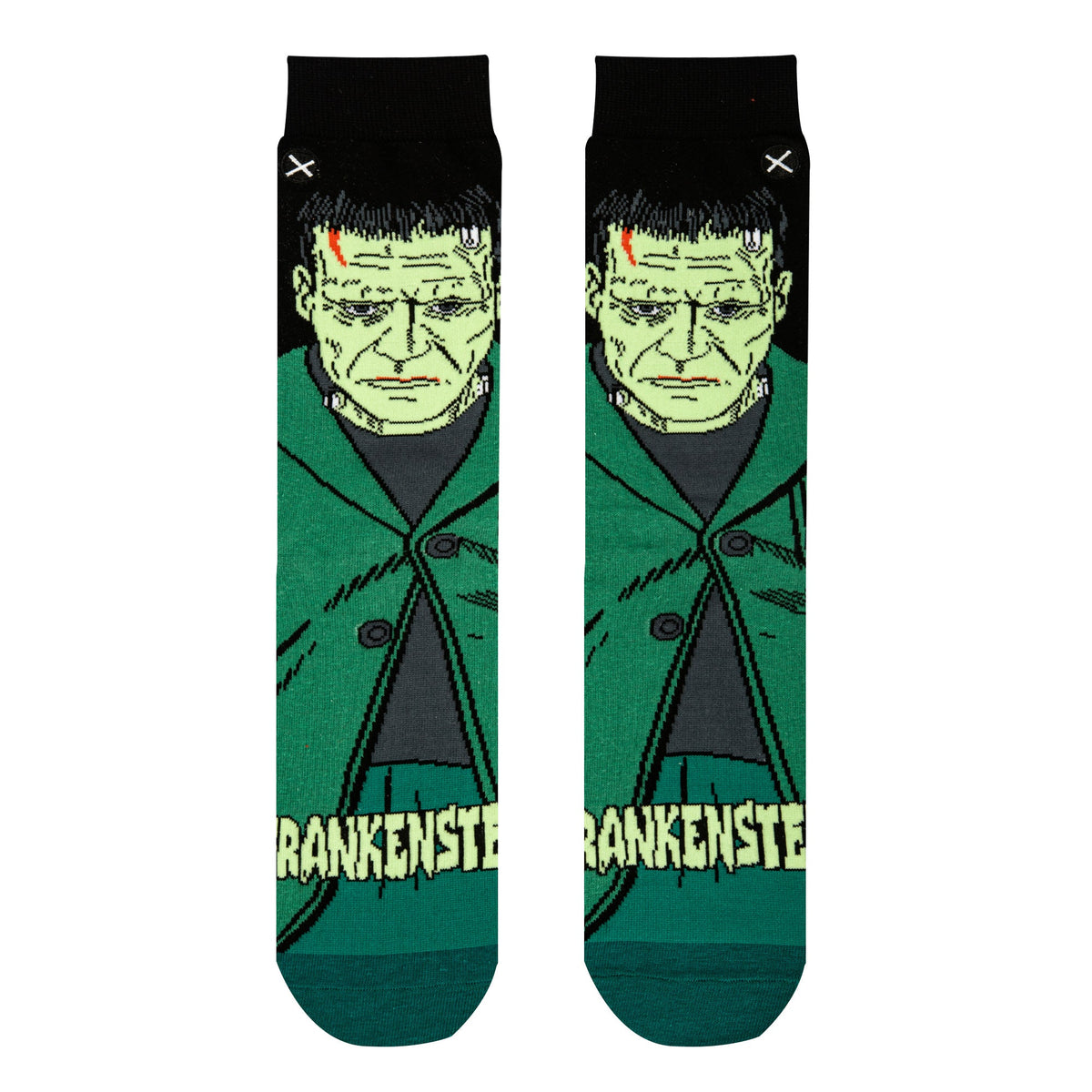 FRANKENSTEIN MEN’S 360 UNIVERSAL MONSTERS HALLOWEEN SOCKS ODD SOX BRAND