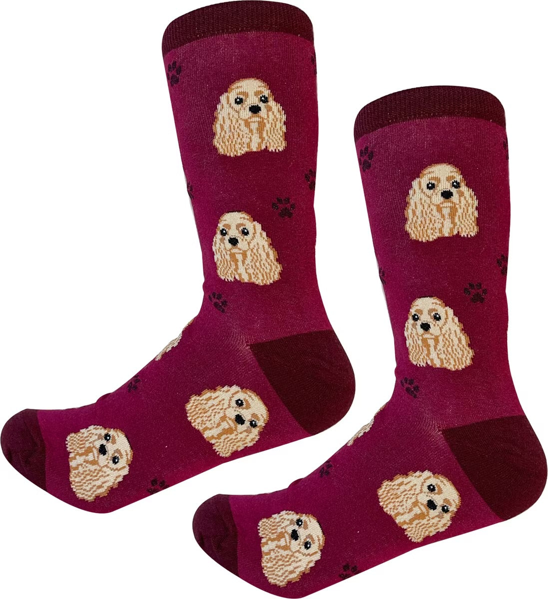 COCKER SPANIEL Dog Adult Unisex Socks By E&S Pets Choose Style
