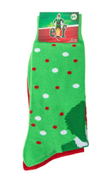 ELF The Movie Men’s 2 Pair Of Christmas Socks ‘Son Of A Nutcracker’ - Novelty Socks And Slippers