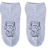 SOUTH PARK LADIES 5 PAIR OF NO SHOW SOCKS TOWLIE ‘GIRLS RULE WOMEN ARE FUNNY GET OVER IT’ - Novelty Socks for Less