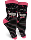 BORN TO DILLY DALLY Ladies Goose Socks GROOVY THINGS Brand