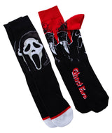 SCREAM The Movie Men’s GHOSTFACE 2 Pair Of Socks - Novelty Socks And Slippers