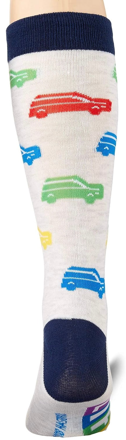 HASBRO THE GAME OF LIFE Men’s Socks CAR GAME PIECES ALL OVER
