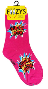 FOOZYS Brand Ladies MOTHERS DAY Socks (Choose Style) - Novelty Socks And Slippers