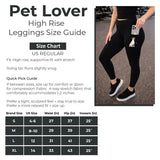 JACK RUSSELL Dog Ladies High Rise Leggings With Pockets URBAN ATHLETICS Brand By E&S Pets