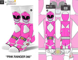 POWER RANGERS Men’s Crew Socks ODD SOX Brand (Choose Ranger)