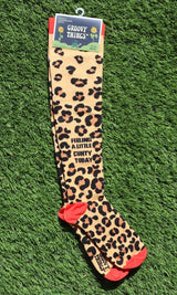 FEELING A LITTLE CUNTY Ladies 15-20 mmHg Compression Socks Groovy Things Brand - Novelty Socks And Slippers