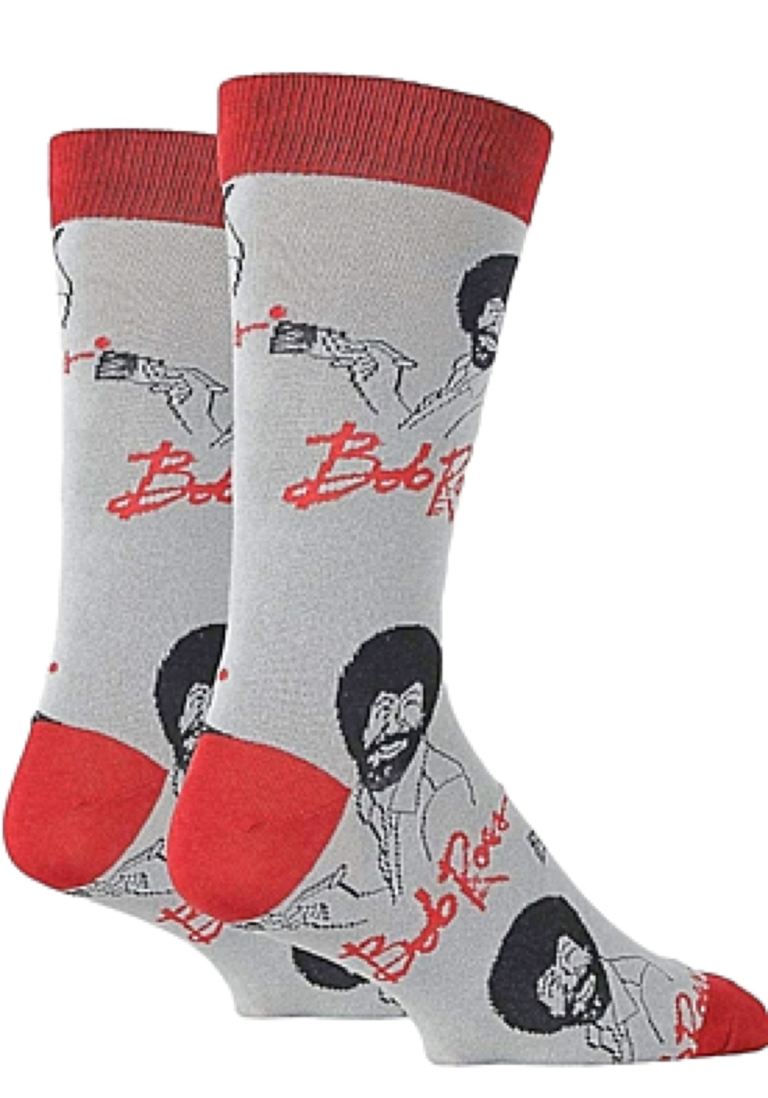 BOB ROSS Men’s Socks ‘IT’S BOB ROSS’ OOOH YEAH Brand - Novelty Socks for Less
