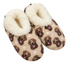 CHOCOLATE LABRADOR Dog Ladies Non-Slip Slippers COMFIES BRAND By E&S Pets